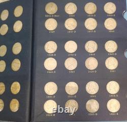 1938-1964 Jefferson Nickels, Full Set 71 Coins In Whitman Album, Nice Collection