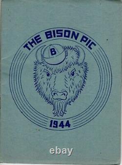 1944 Buffalo Bisons Picture/Photo Book (The Bison Pic) RARE FIND