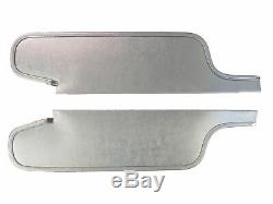 1963-1966 Plymouth Valiant Convertible Sun Visors, Bison Pattern, 15 Colors, Pair