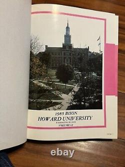 1985 Howard University Yearbook Bison Washington, D. C. Vol. 62