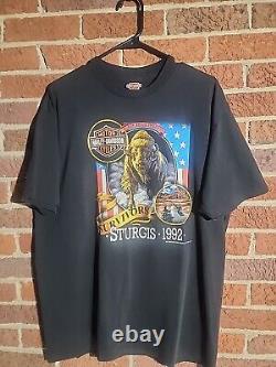 1992 Buffalo Survivor, BH Rally, Sturgis, Harley-Davidson Motorcycles T-Shirt