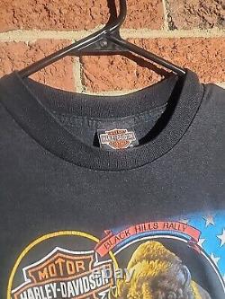 1992 Buffalo Survivor, BH Rally, Sturgis, Harley-Davidson Motorcycles T-Shirt