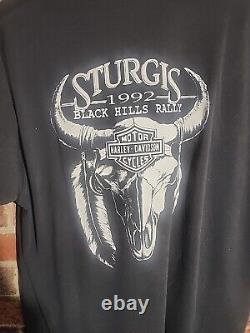 1992 Buffalo Survivor, BH Rally, Sturgis, Harley-Davidson Motorcycles T-Shirt