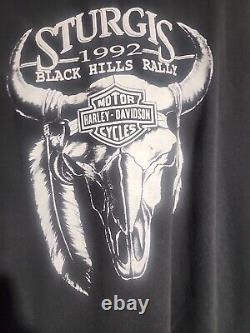 1992 Buffalo Survivor, BH Rally, Sturgis, Harley-Davidson Motorcycles T-Shirt