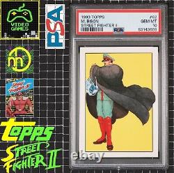 1993 Topps Street Fighter II #62 M. Bison PSA 10 GEM MINT