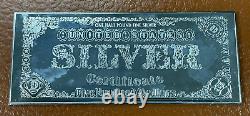 1994 $500 Bison Buffalo Silver Cert Themed 8 oz. 999 Silver Bar Washington Mint