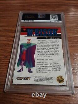 1994 Upper Deck Street Fighter M. Bison Movie Card PSA 10 GEM MINT POP 1 Capcom