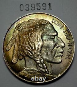 2 Oz 999 Silver Round Indian Head Buffalo Bison Vintage Dallas Specialty Mint