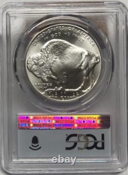 2001 BUFFALO Silver Dollar $1 PCGS MS70? FLAWLESS QUALITY