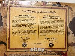 2001 Buffalo Coin & Currency Bison SET with sleeve & COA