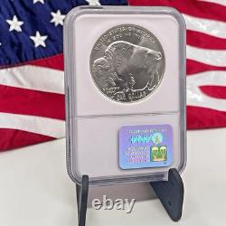 2001-D $1 American Buffalo Commemorative Silver Dollar NGC MS 69 (A)