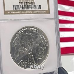 2001-D $1 American Buffalo Commemorative Silver Dollar NGC MS 69 (A)
