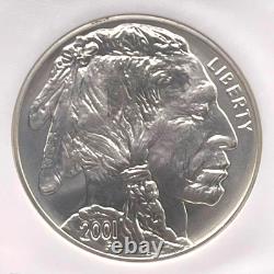 2001-D $1 American Buffalo Commemorative Silver Dollar NGC MS 69 (A)