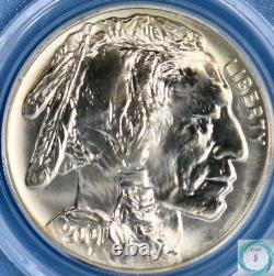 2001-D American Buffalo Commemorative Silver Dollar PCGS MS70 JEF Wet Sig Lbl