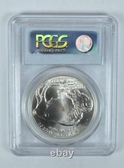 2001-D Buffalo Commemorative Dollar MS69 PCGS Blue Label