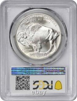 2001-D Buffalo Commemorative Silver Dollar MS69 PCGS