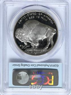 2001-P $1 Black Diamond PCGS PR69DCAM McClaren Collection Silver Buffalo Coin