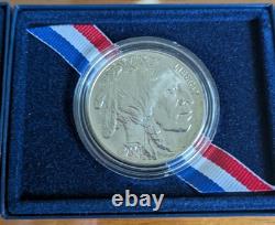 2001 P American Buffalo Commemorative Coin UNCIRCULATED Silver Dollar with COA