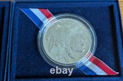 2001 P American Buffalo Commemorative Coin UNCIRCULATED Silver Dollar with COA