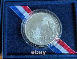 2001 P American Buffalo Commemorative Coin UNCIRCULATED Silver Dollar with COA