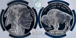 2001-P American Buffalo Commemorative Silver Dollar NGC PF 69 ULTRA CAMEO