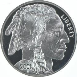 2001-P Proof Buffalo Commemorative Silver Dollar $1