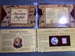 2001 The American Buffalo Complete Coin & Currency Set 121925 65ek