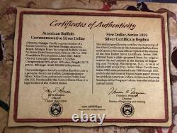 2001 The American Buffalo Complete Coin & Currency Set 121925 65ek