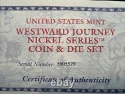 2005 Bison Jefferson Nickel Mint rolls & Die Set US Mint 5005529