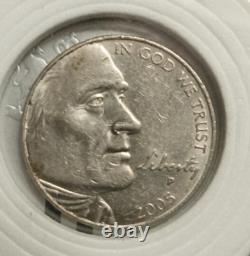 2005 Bison Jefferson Nickel P Mint