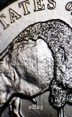 2005-D 5C Speared Bison Jefferson Nickel. NGC MS-65. Mint State Error
