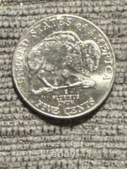 2005-D 5c SPEARED BISON TWO HORN, WOUNDED Nickel #005