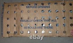 2005 D BISON BUFFALO Nickel 50 Roll Original Sealed Bank Box-FS ER-WOW