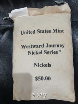 2005 D BISON Westward Journey Series Nickel $50.00 Unopened Mint Bag