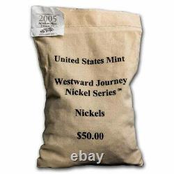 2005-D Bison Nickel $50 U. S. Mint Sealed Bag BU SKU#251615