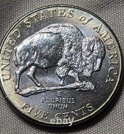 2005 D Bison Nickel Beautiful Toning DDO