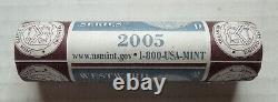 2005-D -Bison-Westward Journey Nickel Series Rolls-50 Jefferson Rolls-OGW-UNC