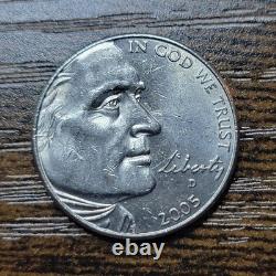 2005 D Buffalo Nickel ERROR