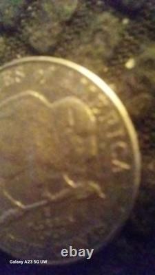 2005 D Buffalo nickel with mint defects