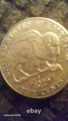 2005 D Buffalo nickel with mint defects