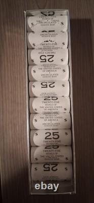 2005 D Jefferson Bison Nickles Uncirculated, Box Of 20 Rolls