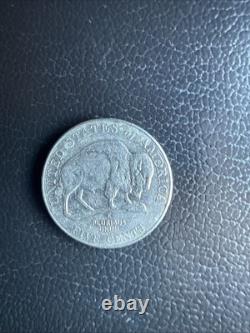 2005 D Jefferson Buffalo Nickel with Unique Markings