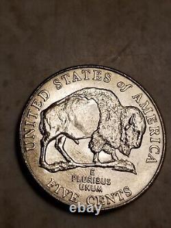 2005 D Jefferson Nickel Bison Speared From The Leg Die Gouge From Roll
