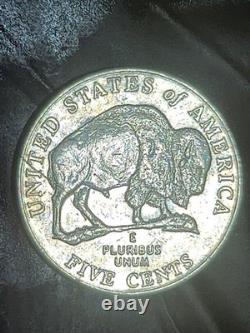 2005 D Jefferson Nickel Spear In The Rear Bison 5 Cent US Coin