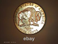 2005-D Jefferson nickel Double-Speared Bison Die Gouge DDO rare 5c gem