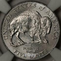 2005 D NGC MS64 Speared Bison Nickel Mint Error Veery Rare Variety