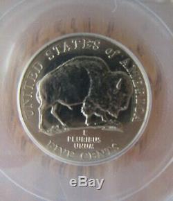 2005 D Speared Bison Nickelpcgs Ms 63