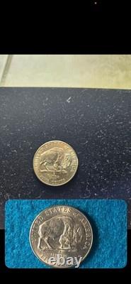 2005 Delaware Bison Nickel with Flaw On Back Very Good Condition