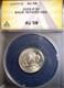 2005 ERROR ANACS AU58 90' ROTATED REVERSE BISON Jefferson Nickel CH AU RARE Coin