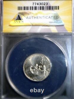 2005 ERROR ANACS AU58 90' ROTATED REVERSE BISON Jefferson Nickel CH AU RARE Coin